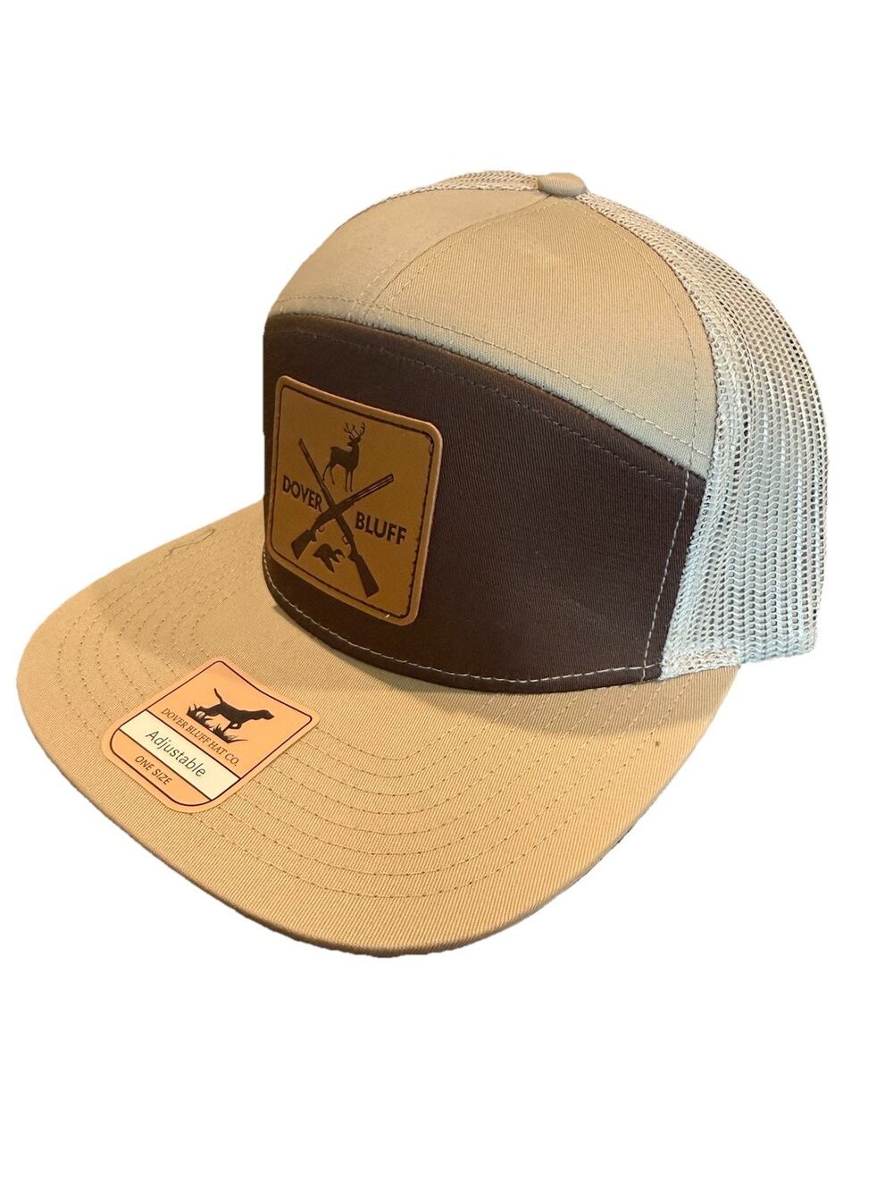 Dover Bluff Deer Hunting Rifle Patch Trucker Hat Snapback NWT